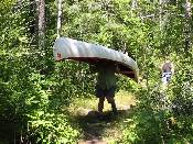 Jake with a Canoe