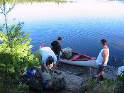 Packing the Canoes